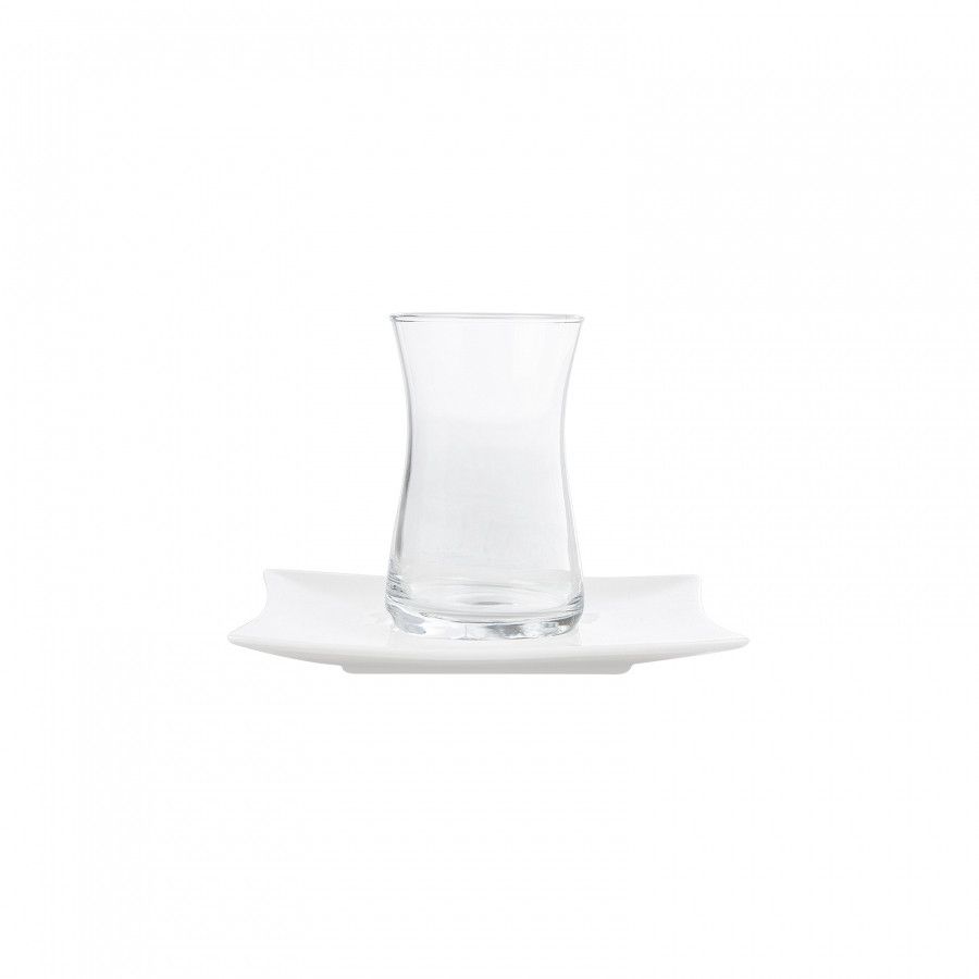Karaca New Perfect White Morgenmads Porcelænssæt - 26 dele 6 personer