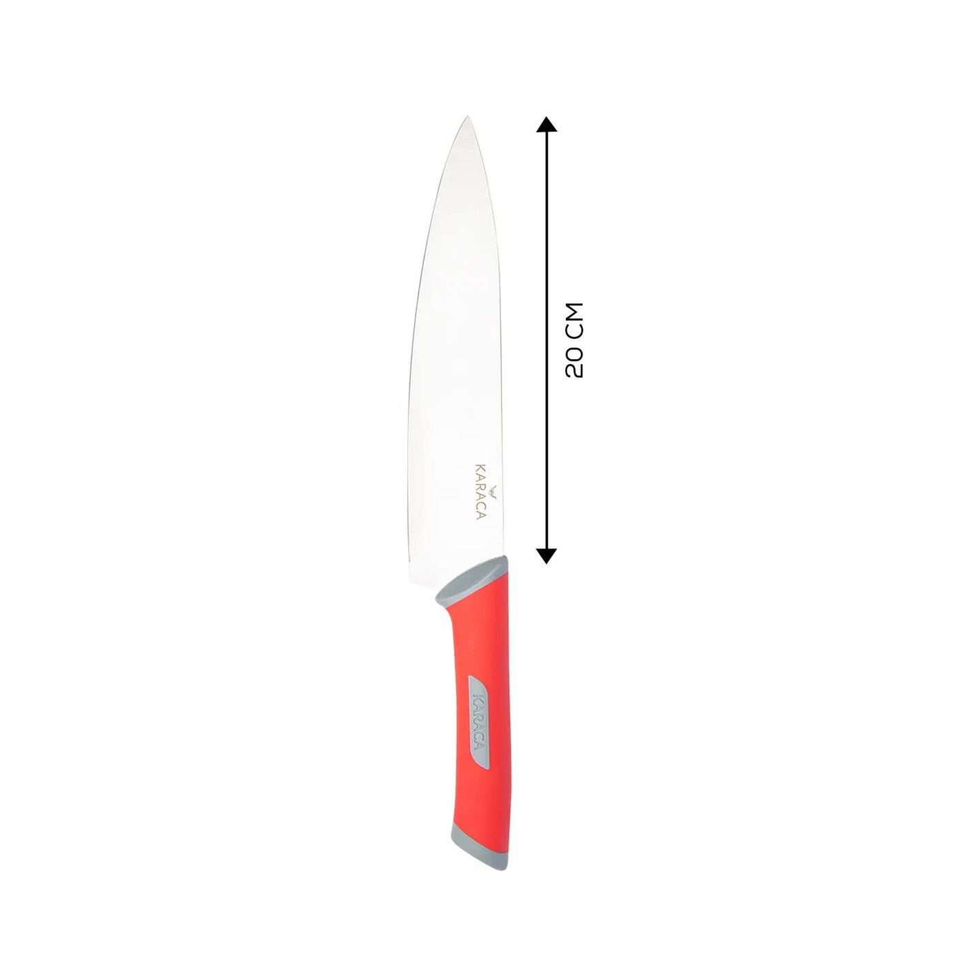 Karaca Shen Kokkekniv 33 cm - Rød