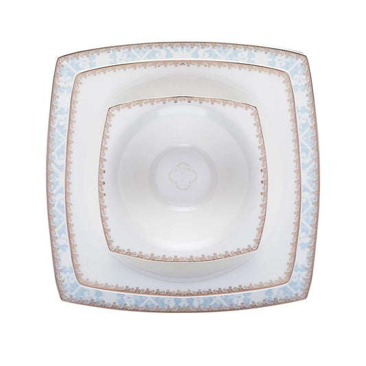 Karaca Fine Pearl Contour 62 Dele Spisestel til 12 Personer – Fremstillet med ægte perler