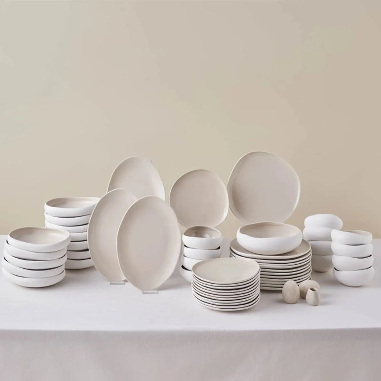 Karaca Earth Collection Cupid 55 dele - Spisestel til 12 personer