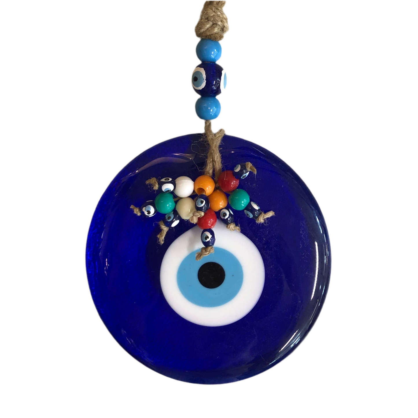 Onde Øje Amulet (Nazar) 10x24 cm Blå