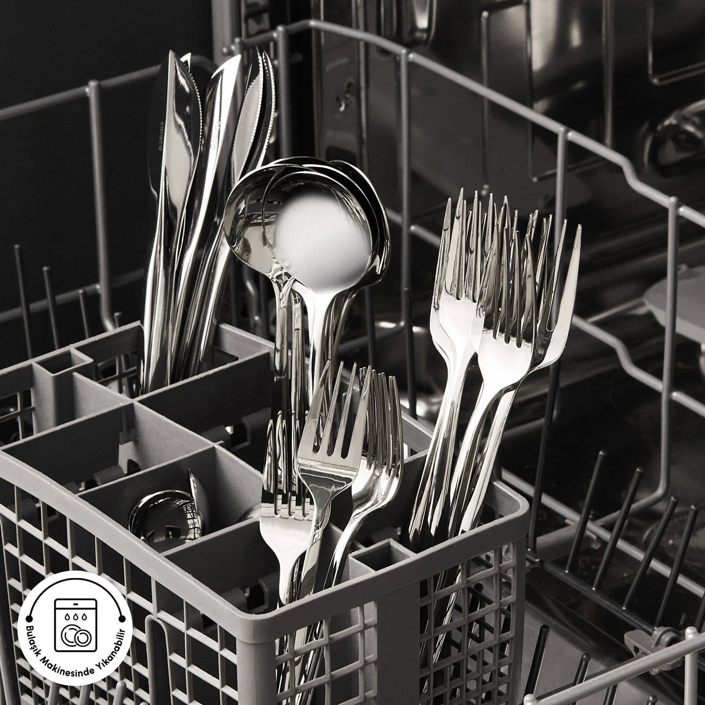 Karaca Orion Sølv – Bestiksæt til 6 personer, 30 dele