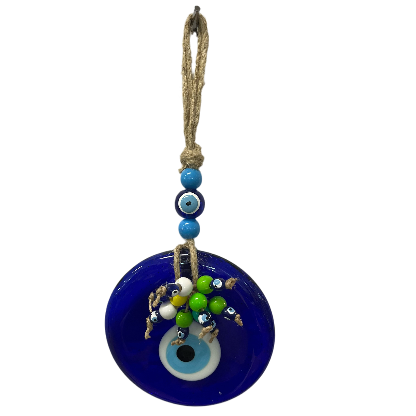 Onde Øje Amulet (Nazar) 10x24 cm Blå