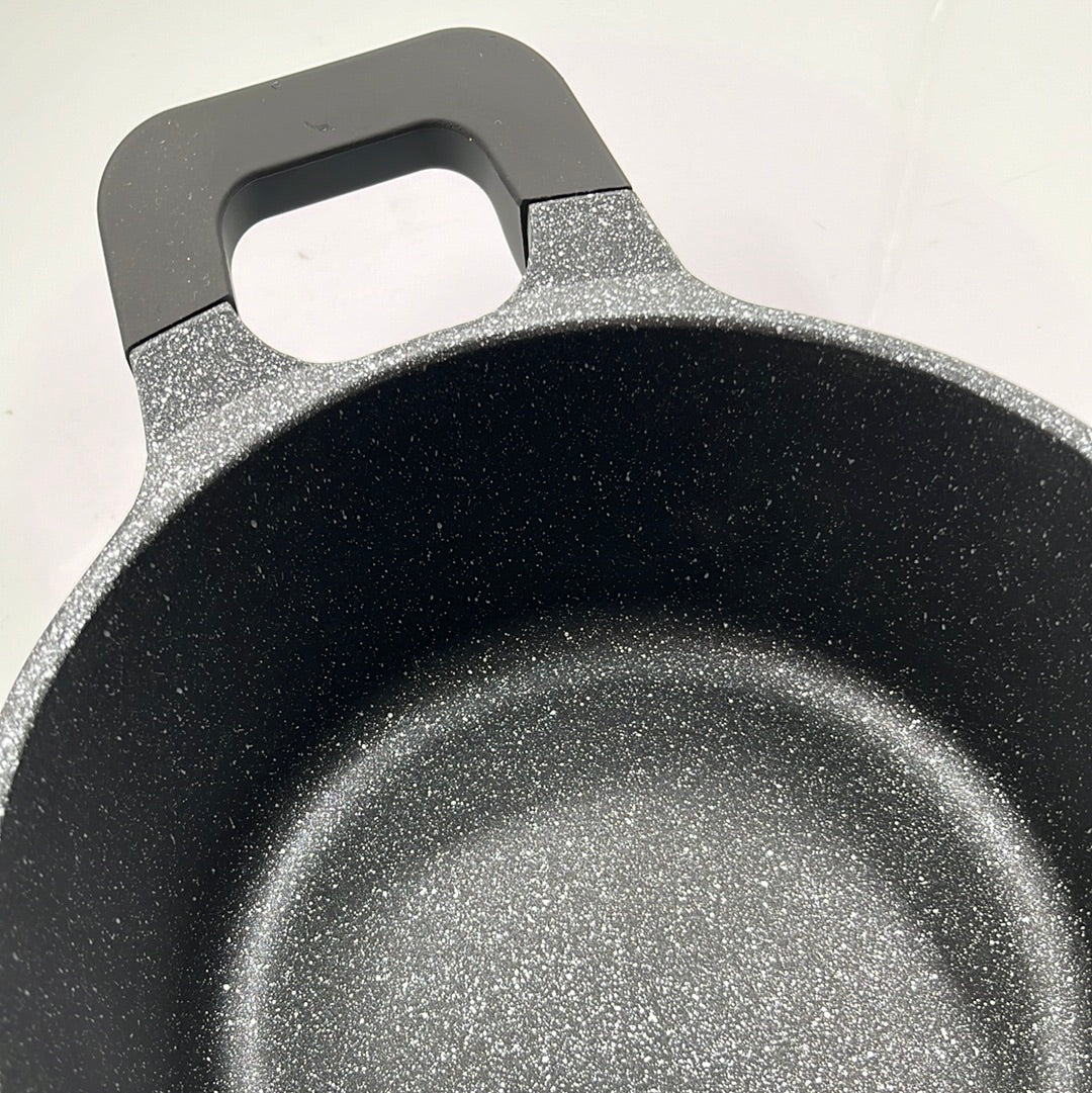 Almina Non-Stick Gryde 20 cm 2,4 L - Sort