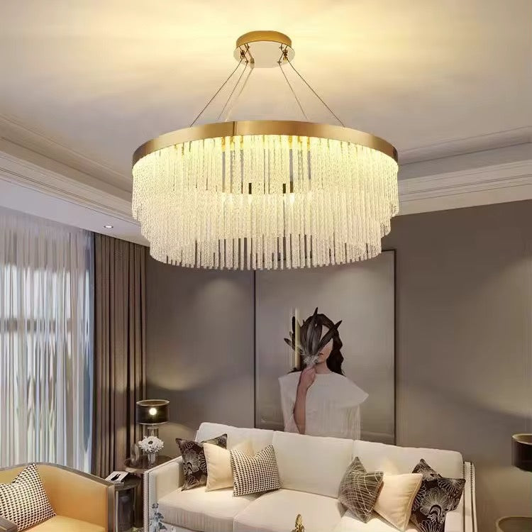 Lysekrone / Loftslampe – Luxus Rund til Hotel / Banket / Festsal