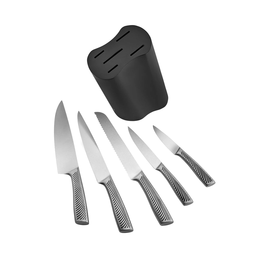 Karaca Thor 6-delt Knivsæt m/Knivblok