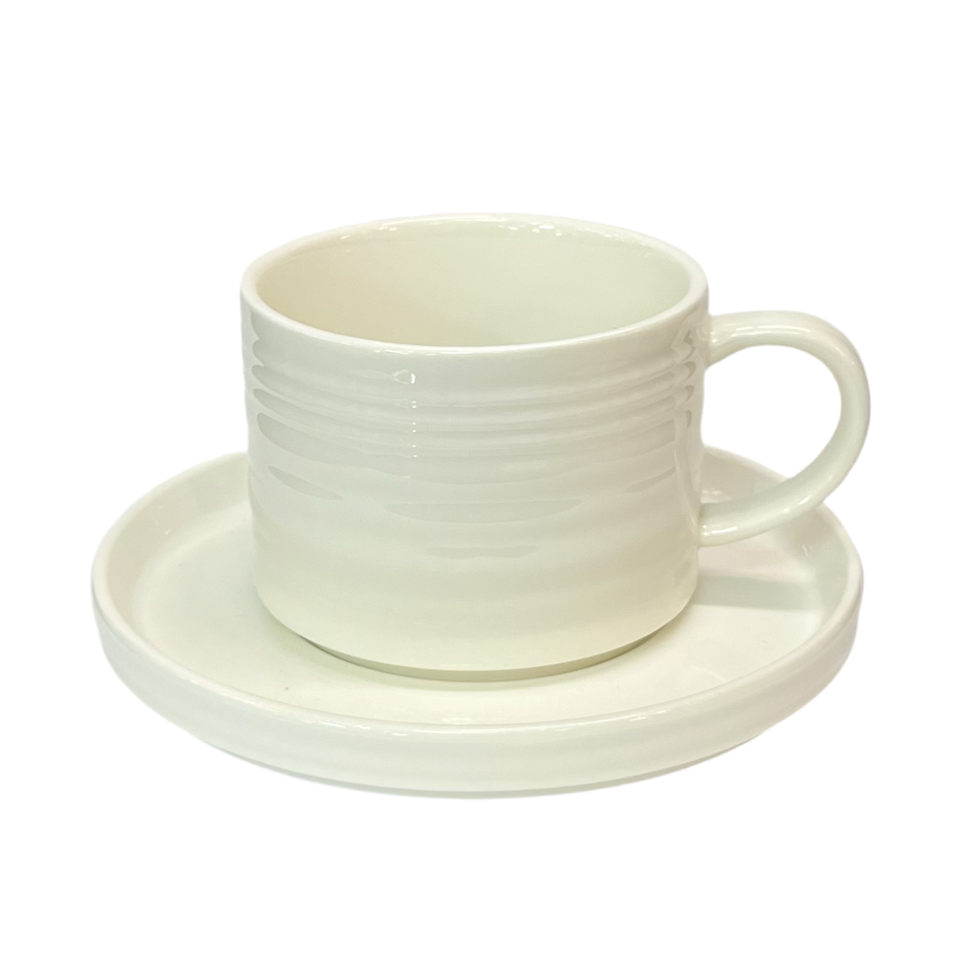 Porcelæn Kaffesæt 12 dele 6 pers. Hvid - Almina Bianco