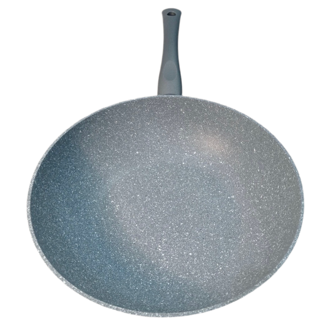 Michelino Nora Granit Wokpande 24 cm Grå