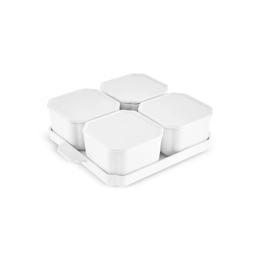 Karaca Carmen Morgenmadssæt med Bakke | 4 skåle