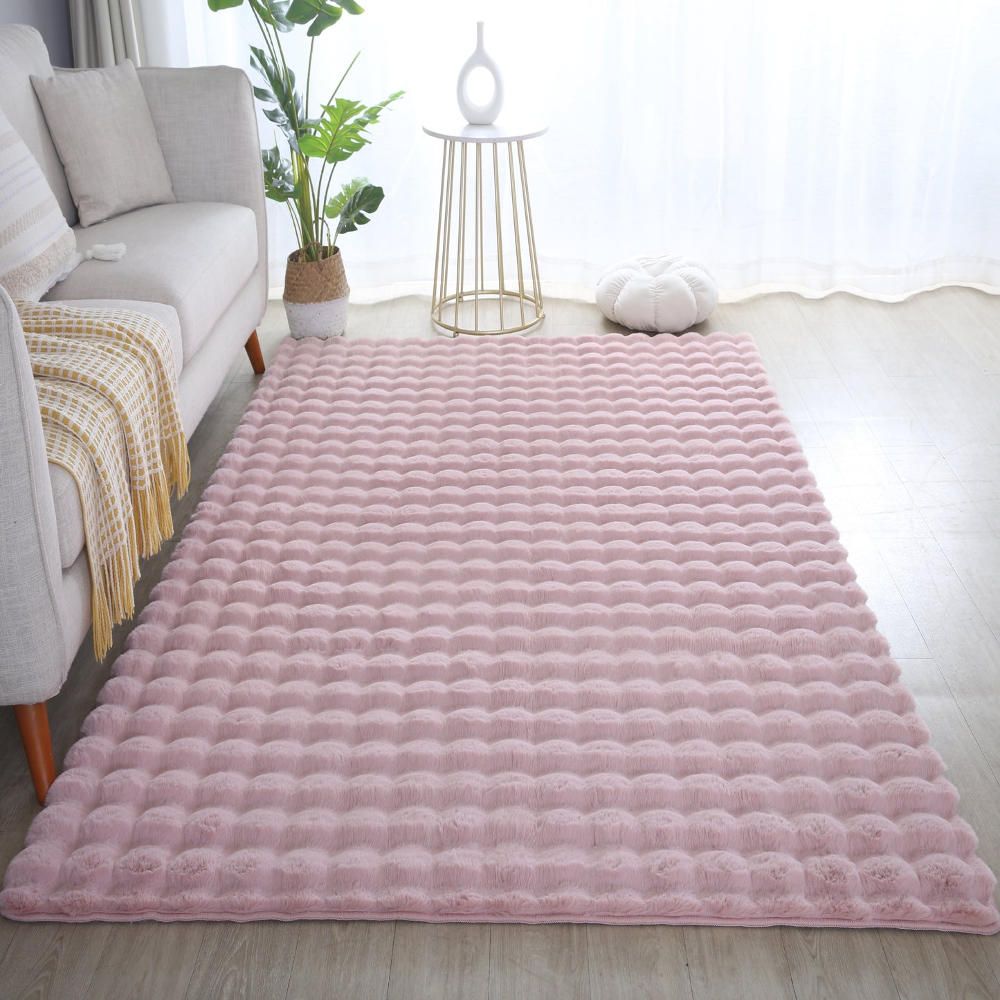 Soft Pels Med Bølger Rose