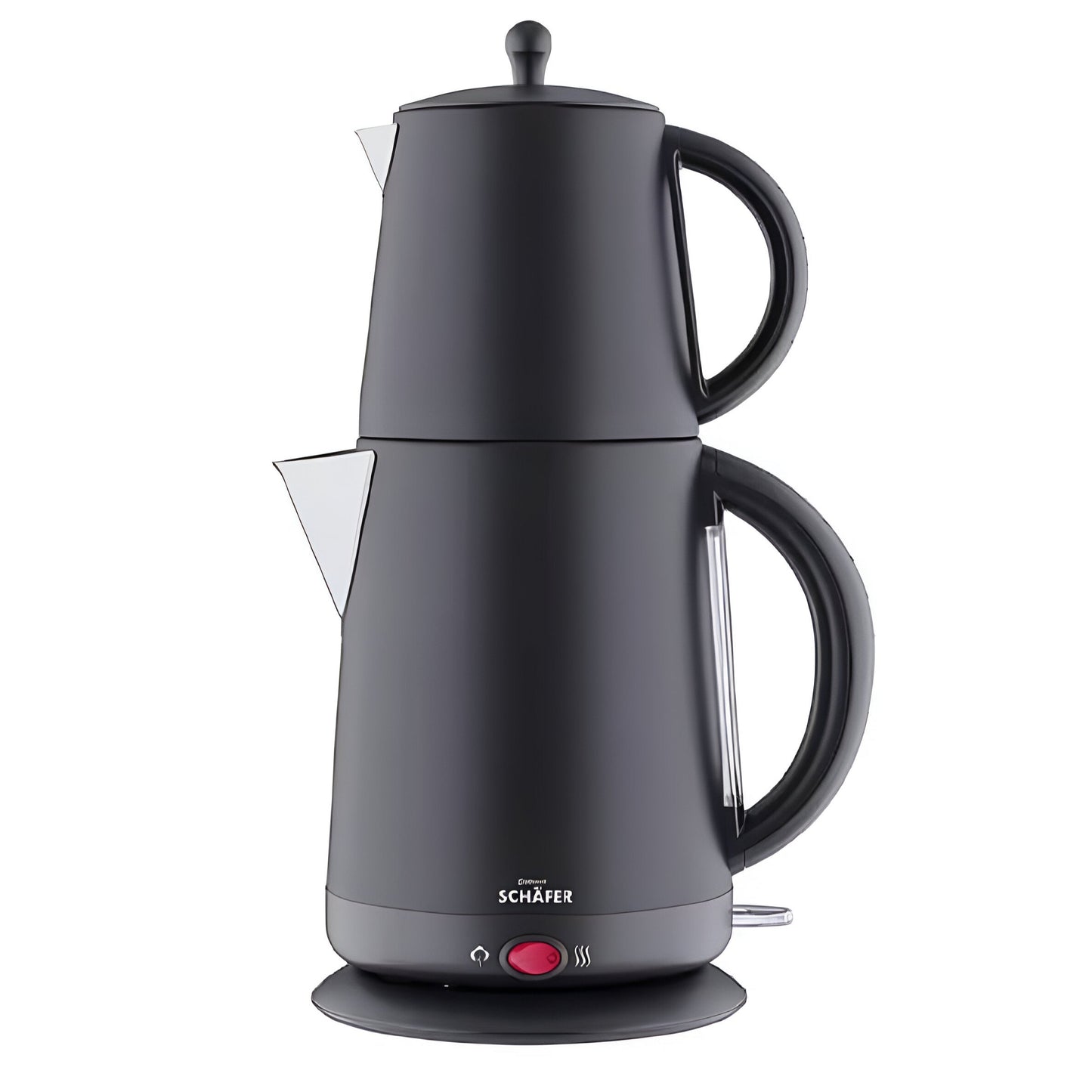 Schäfer Lina 2-i-1 Elektrisk Te- & Vandkedel – Rustfrit Stål (2200W)