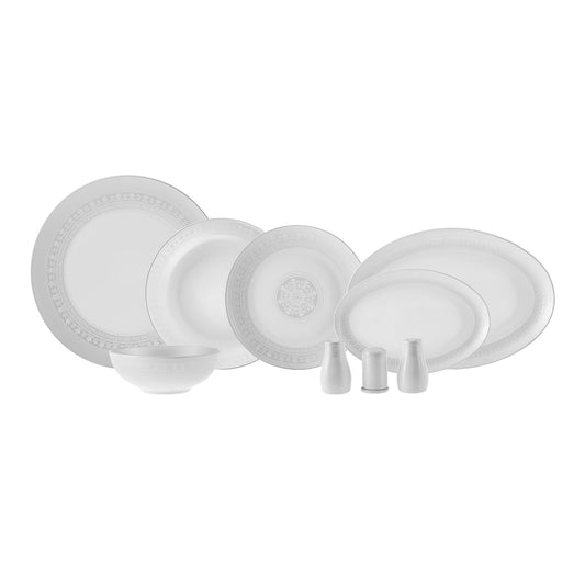 Karaca Arte New Bone Spisestel – 56 dele til 12 personer