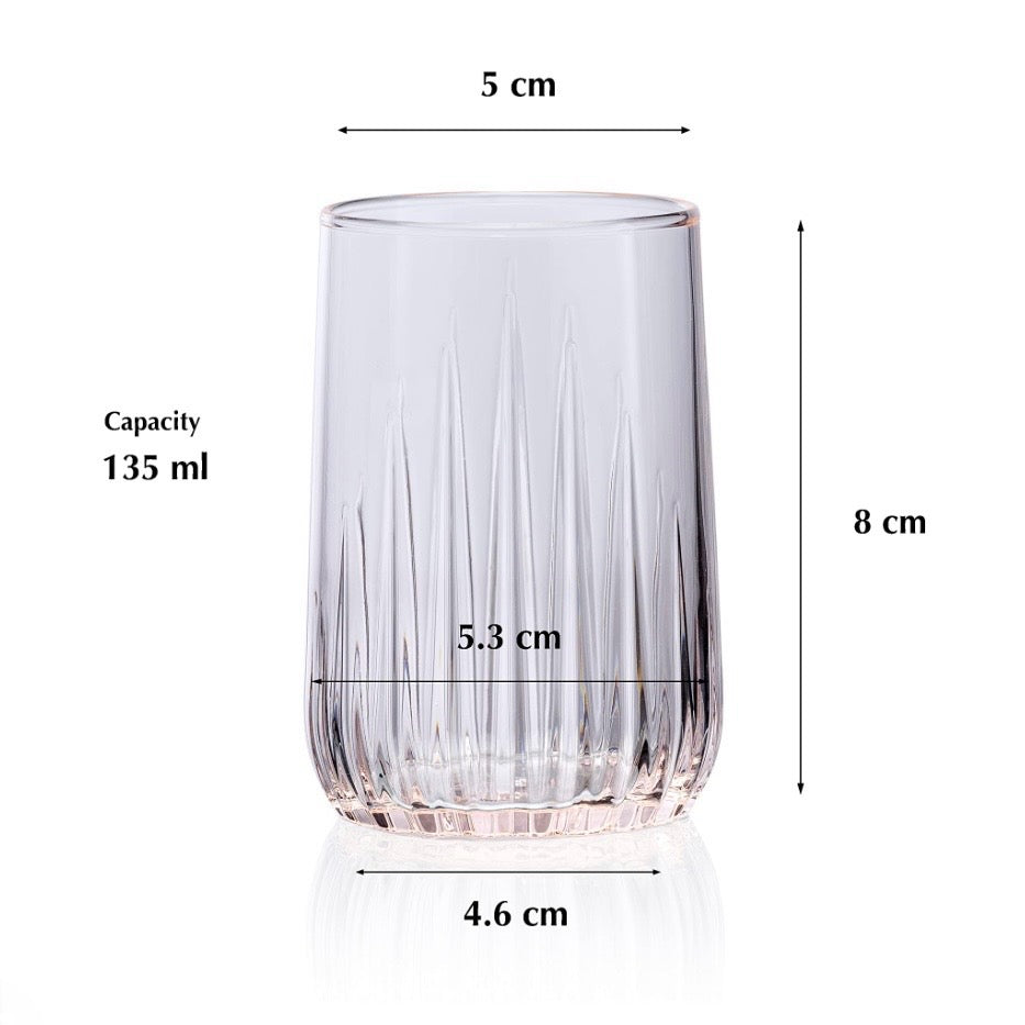 Drikkeglassæt Lille 6 stk. 135 ml. - Pasabahce Nova