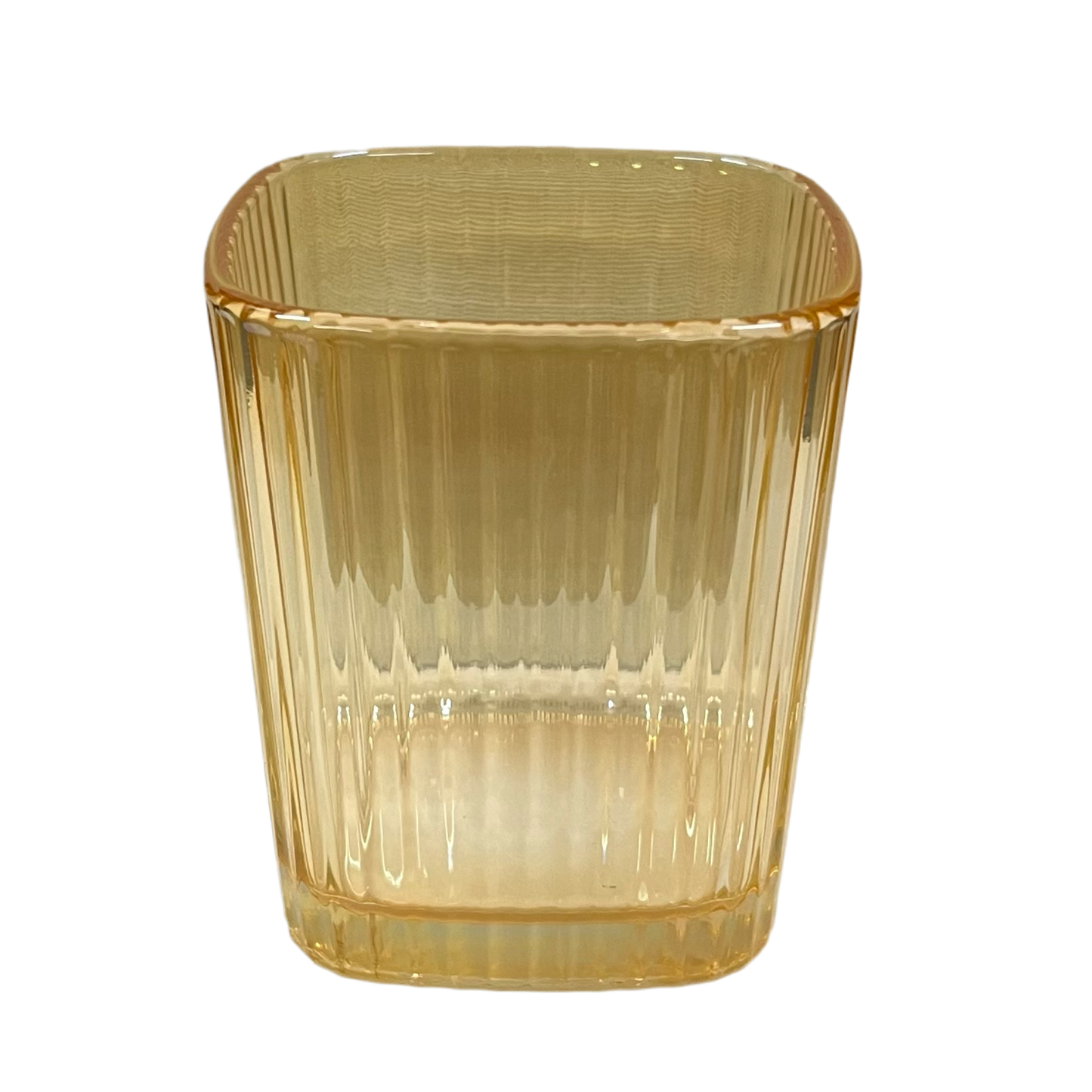 Glas Vandkaraffel m/Låg 1 liter - Guld - Belhome