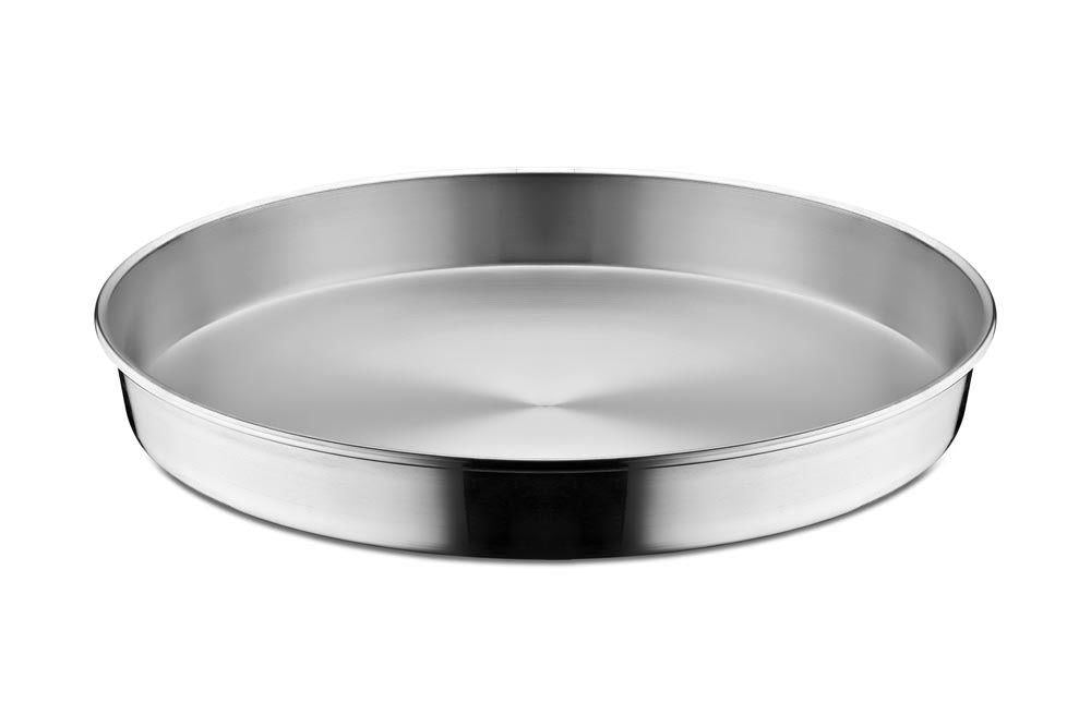 Bakkesæt i rustfrit stål med 3 bakker