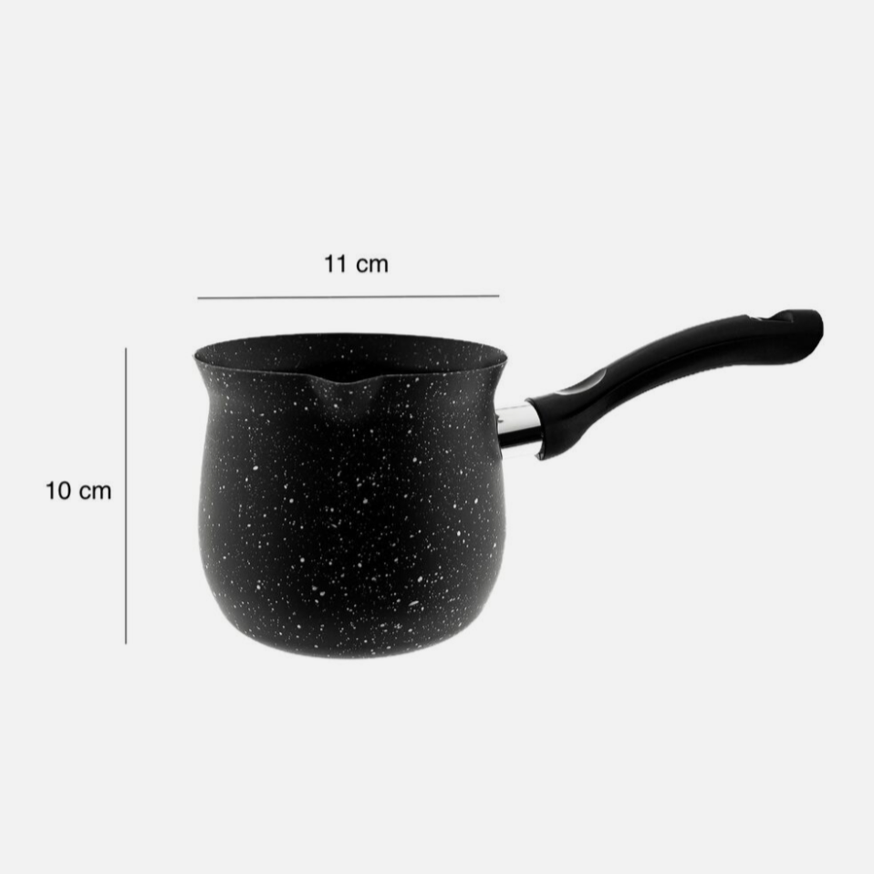 Kaffekande til Tyrkisk Kaffe 750 ml. Sort Granit - fra Almina