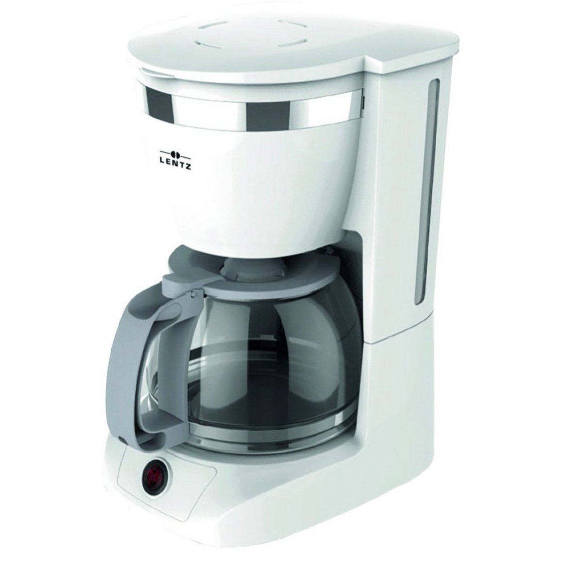 Kaffemaskine Hvid 1,25 liter - Lentz