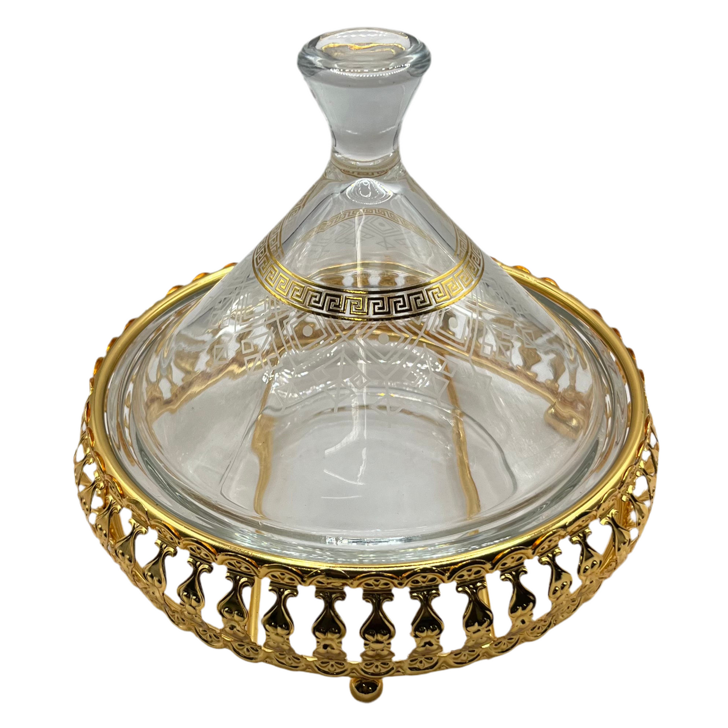 Tajine Serveringssæt m/Låg Guld 15x12 cm - Bricard Almeria