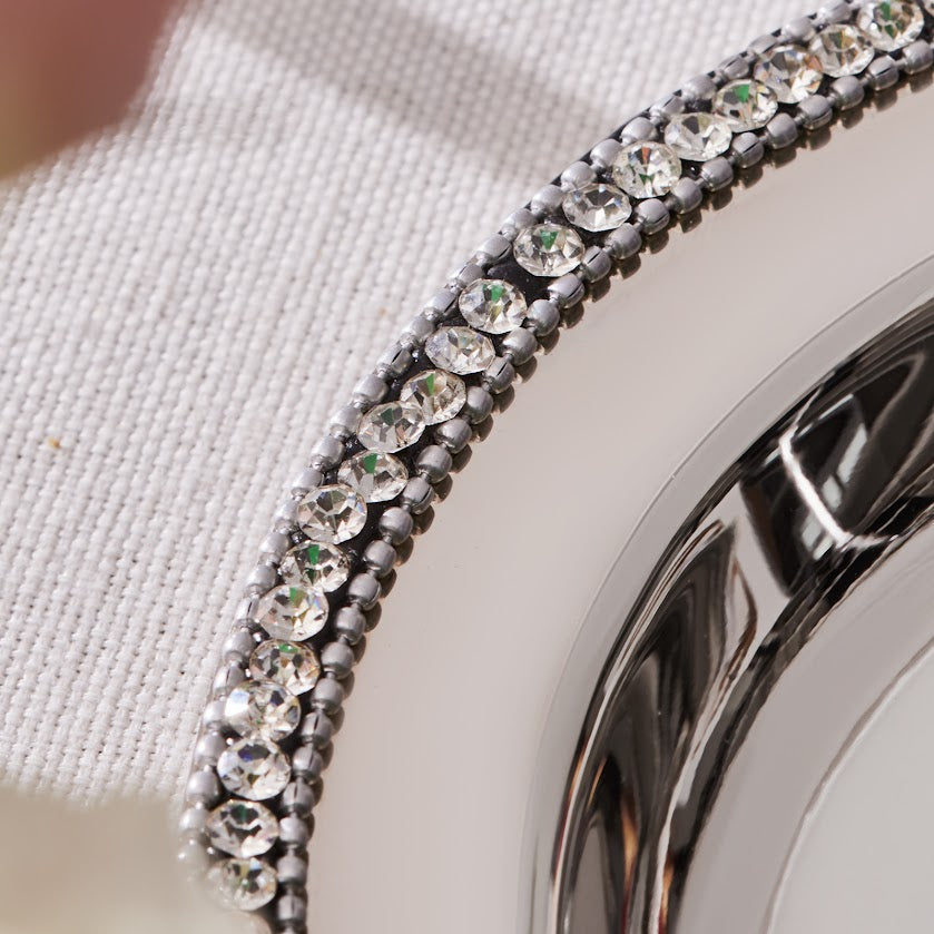 Karaca Majesty Dekorativ Oval Serveringsbakke – 38,5 x 23,5 cm