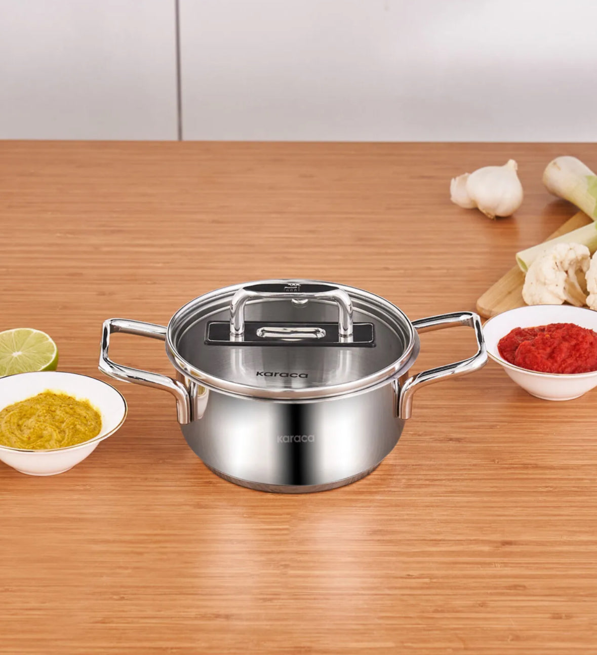 Karaca Grace – Rustfri Stålgryde 14 cm