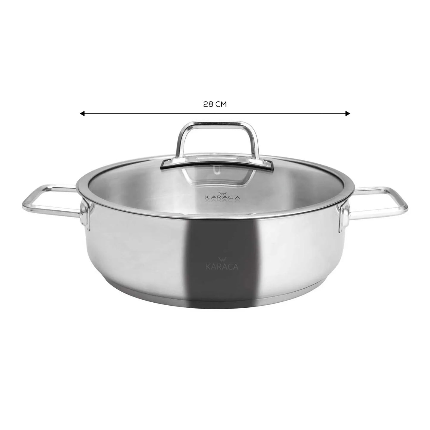 Karaca Galaxy Induktionsbund Gryde 4,5 L 28 cm