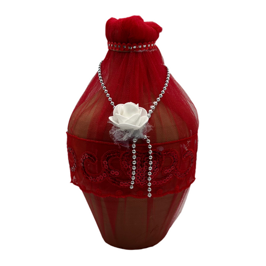 Dekoreret Lerkande til Hennafest (Toprak Sürahi)