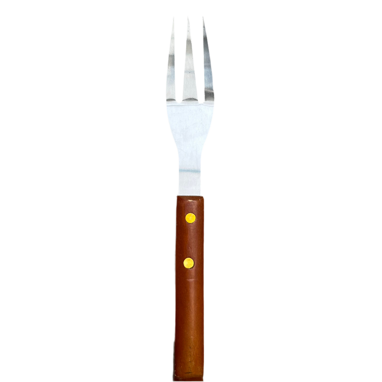 Grillgaffel af Stål og Træ
