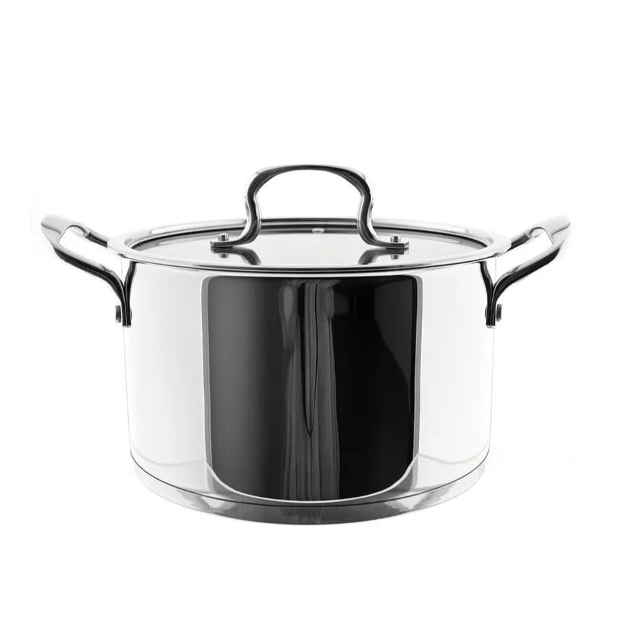 Induktions Gryde 20 cm/3 L. Rustfrit Stål - Almina