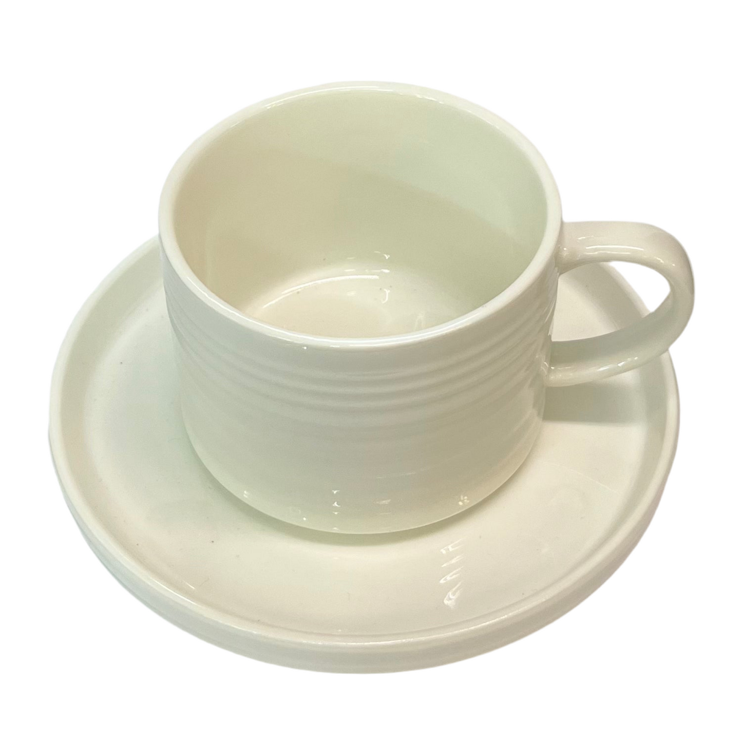 Porcelæn Kaffesæt 12 dele 6 pers. Hvid - Almina Bianco