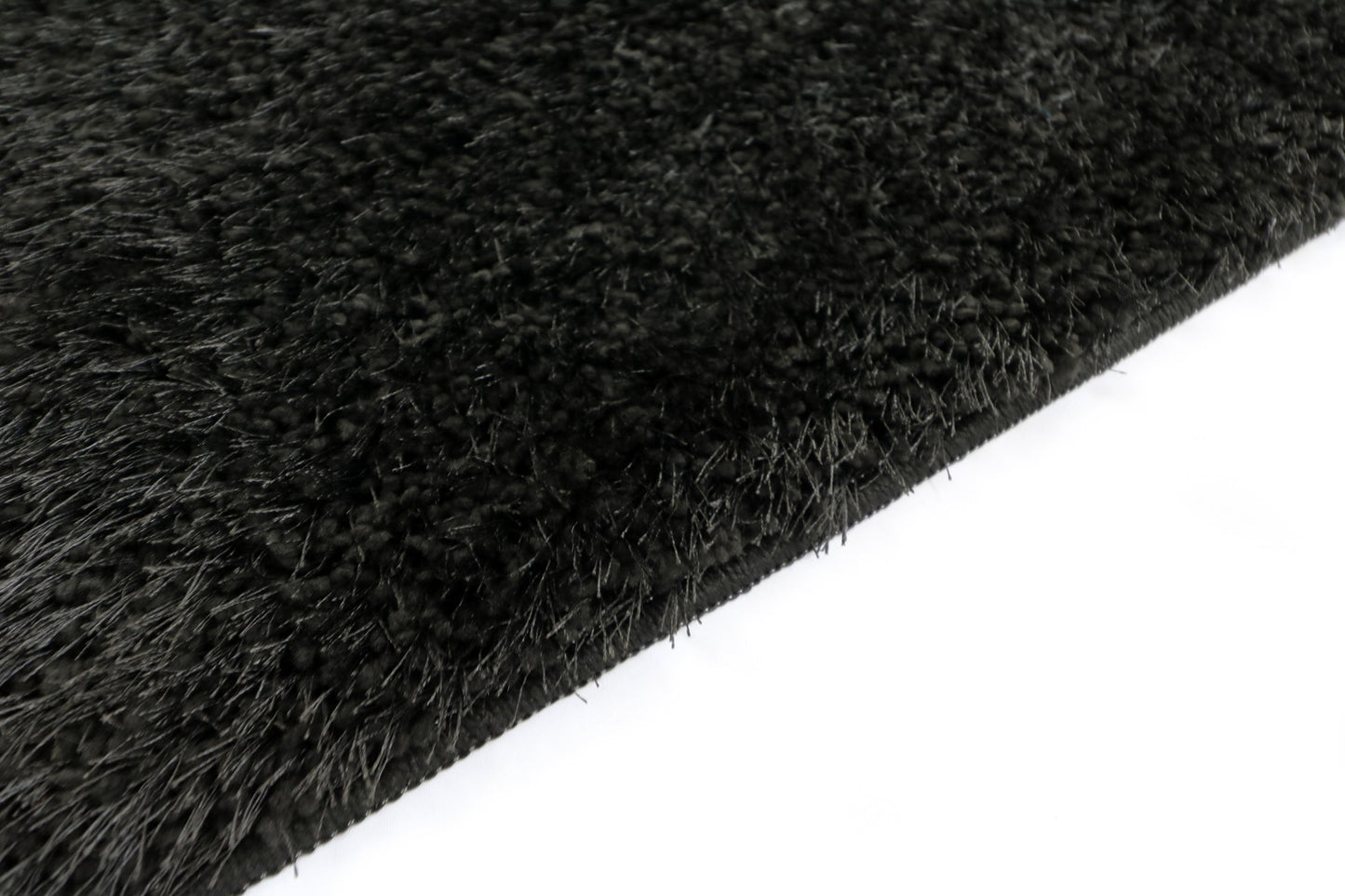 Shaggy Tæppe Sort - Løven Home