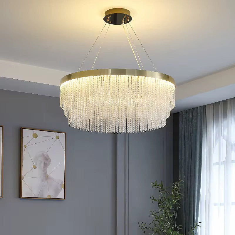 Lysekrone / Loftslampe – Luxus Rund til Hotel / Banket / Festsal