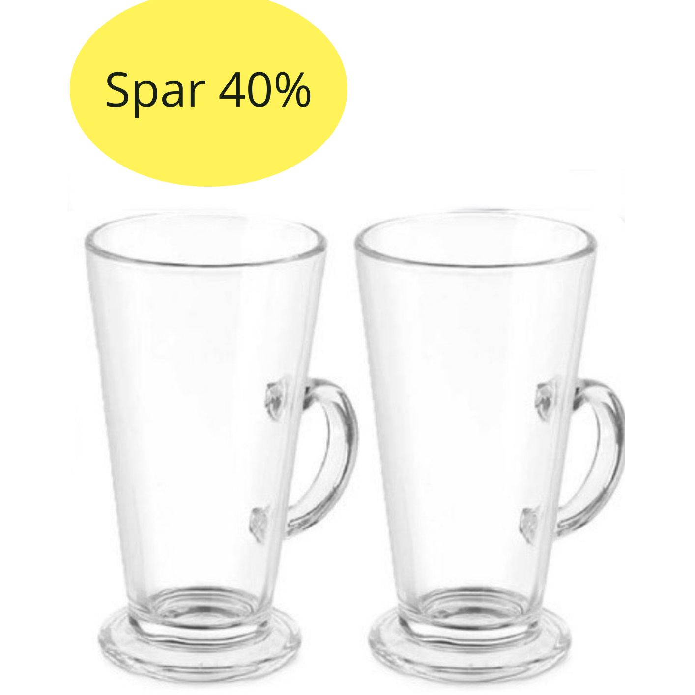 Evcen Glaskrussæt m/Hank 2 stk. 260 ml. - KayaGlas