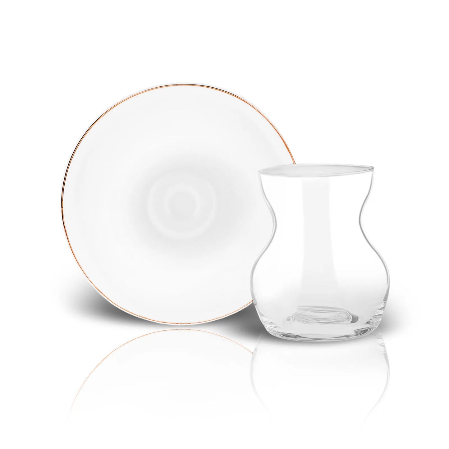 Karaca Streamline Sunset 12-delt 6-personers Glas Tesæt 165 ml