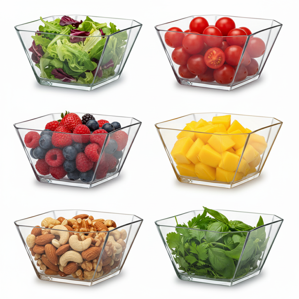 LAV Karen Glasskåle – 6 stk. á 300 ml