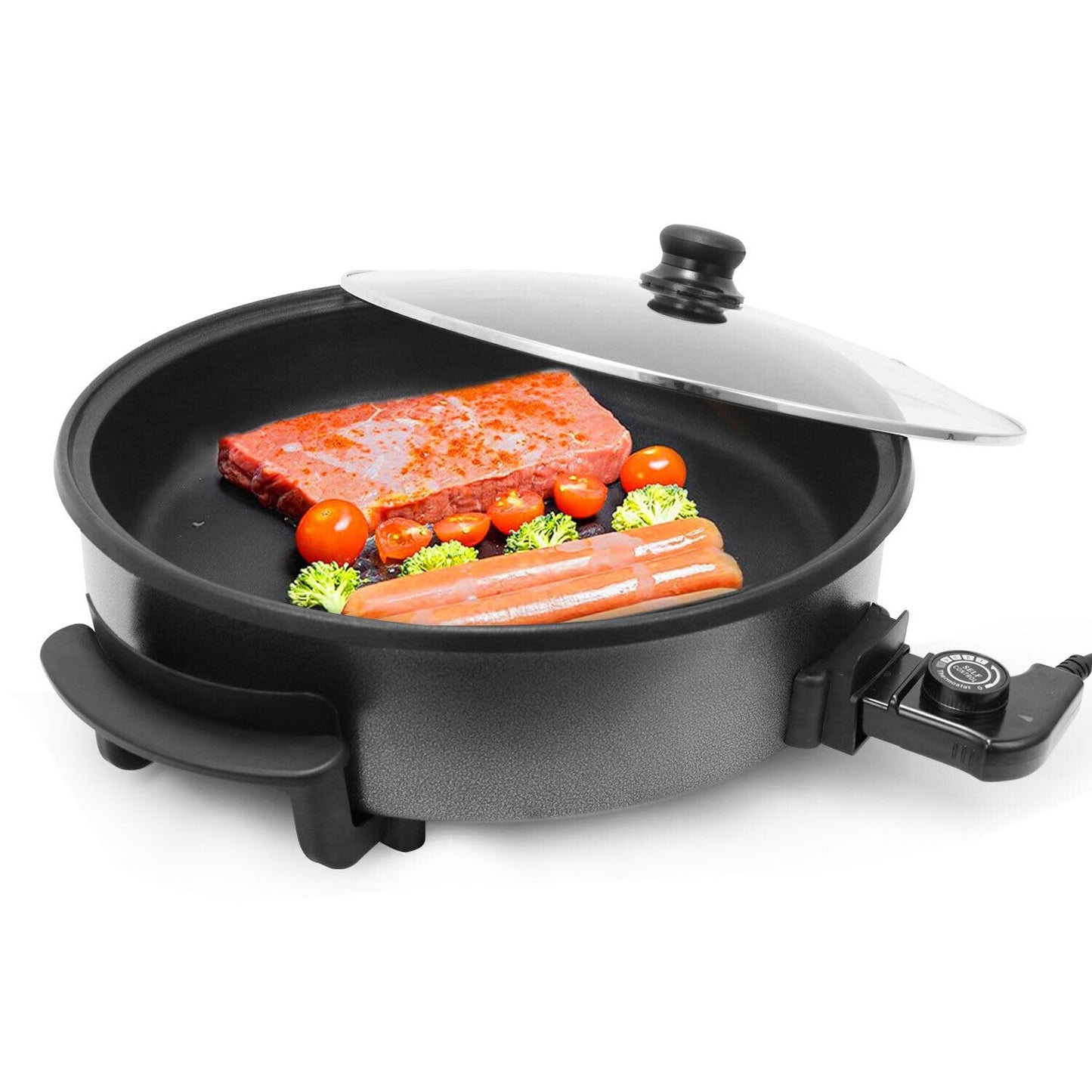 Schäfer Elektrisk Pizza- og Multipande 36x7 cm - 1500W