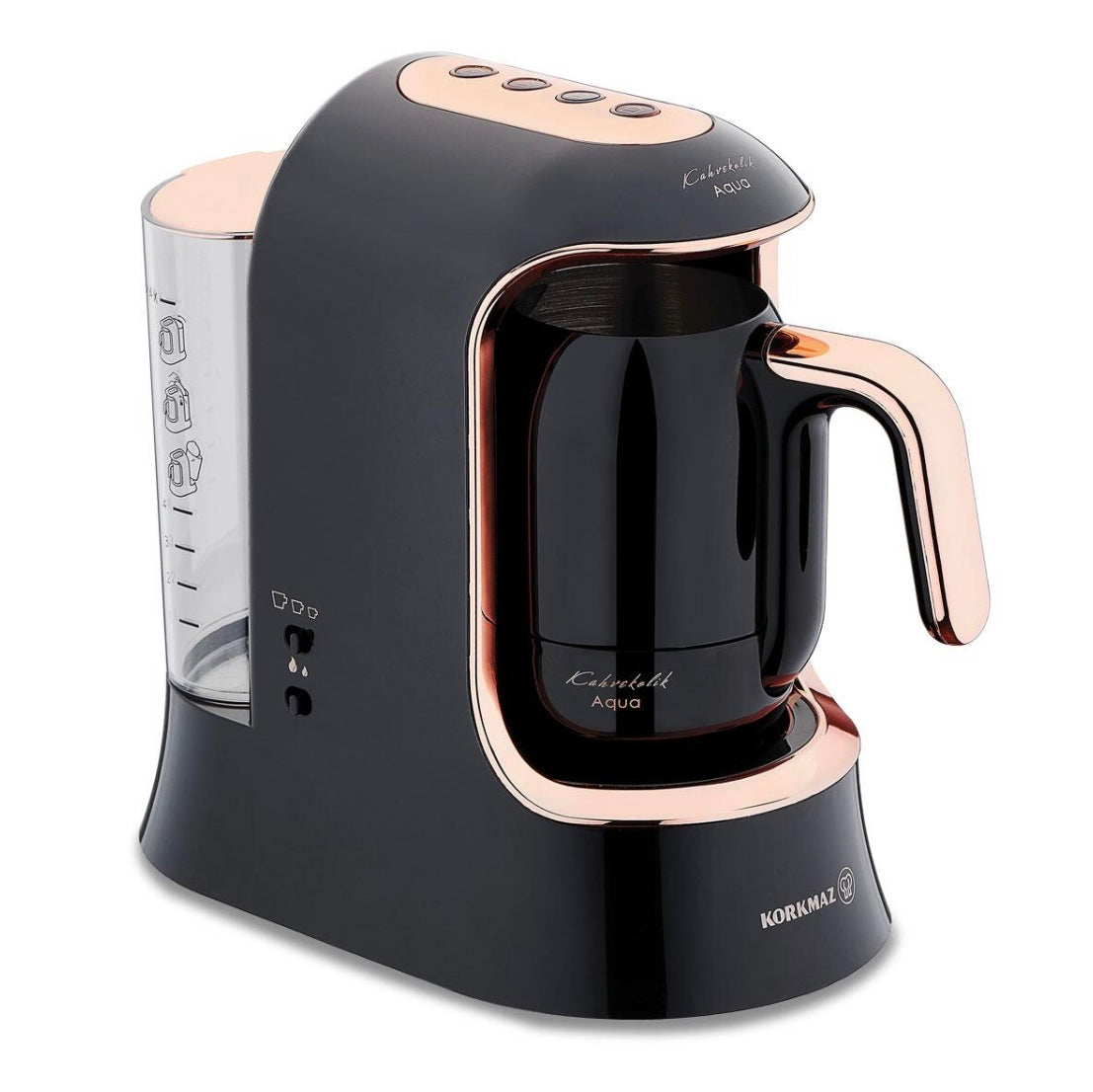Elektrisk Kaffemaskine - Korkmaz Kahvekolik Aqua - Løven Home