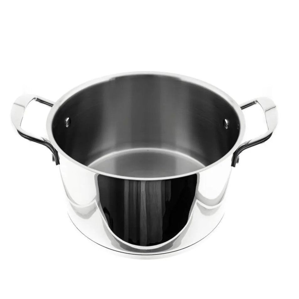 Induktions Gryde 20 cm/3 L. Rustfrit Stål - Almina