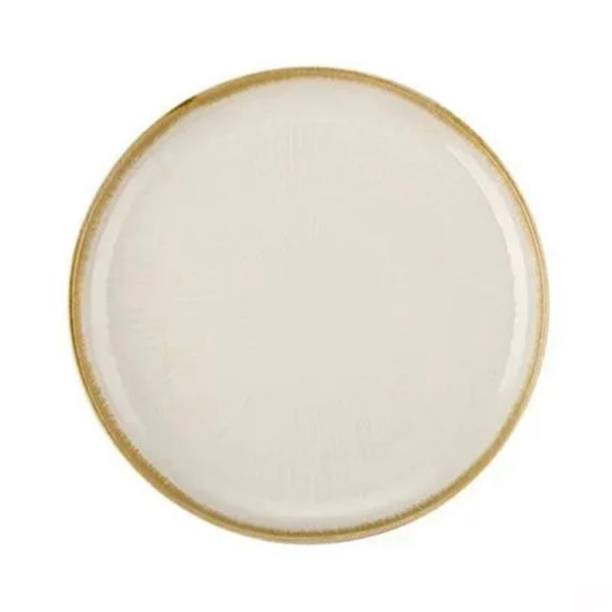 Bricard Pau Hvid/Beige Porcelænssæt 25 dele - 6 personer
