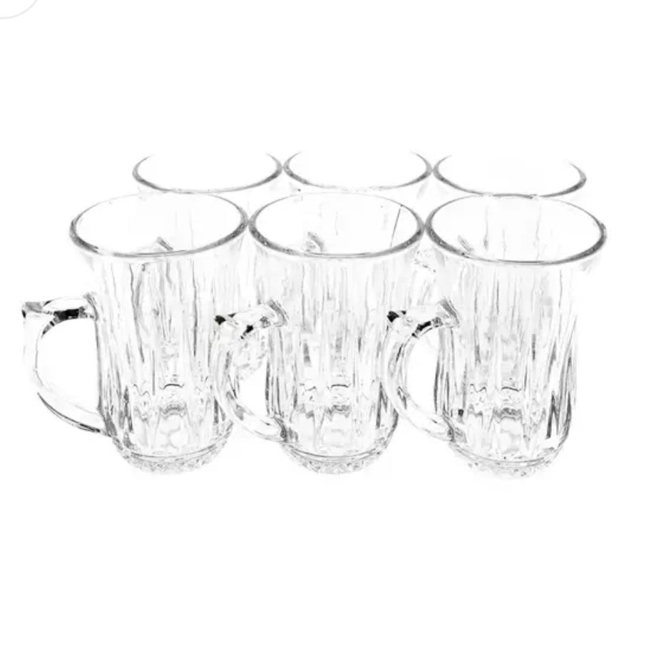 Glaskrussæt 6 stk. 155 ml. - Almina Sirena