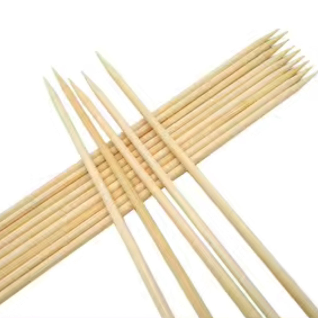 Grillspyd i Træ 40 cm - 48 stk