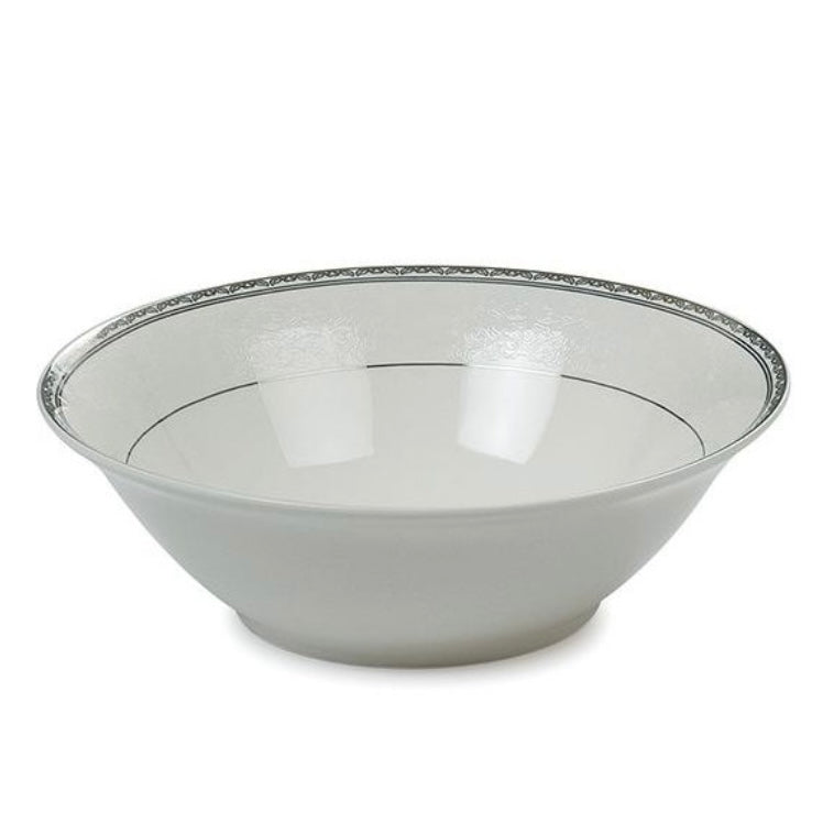 Bricard Mønstret Porcelænssæt 25 dele Hvid/Sølv