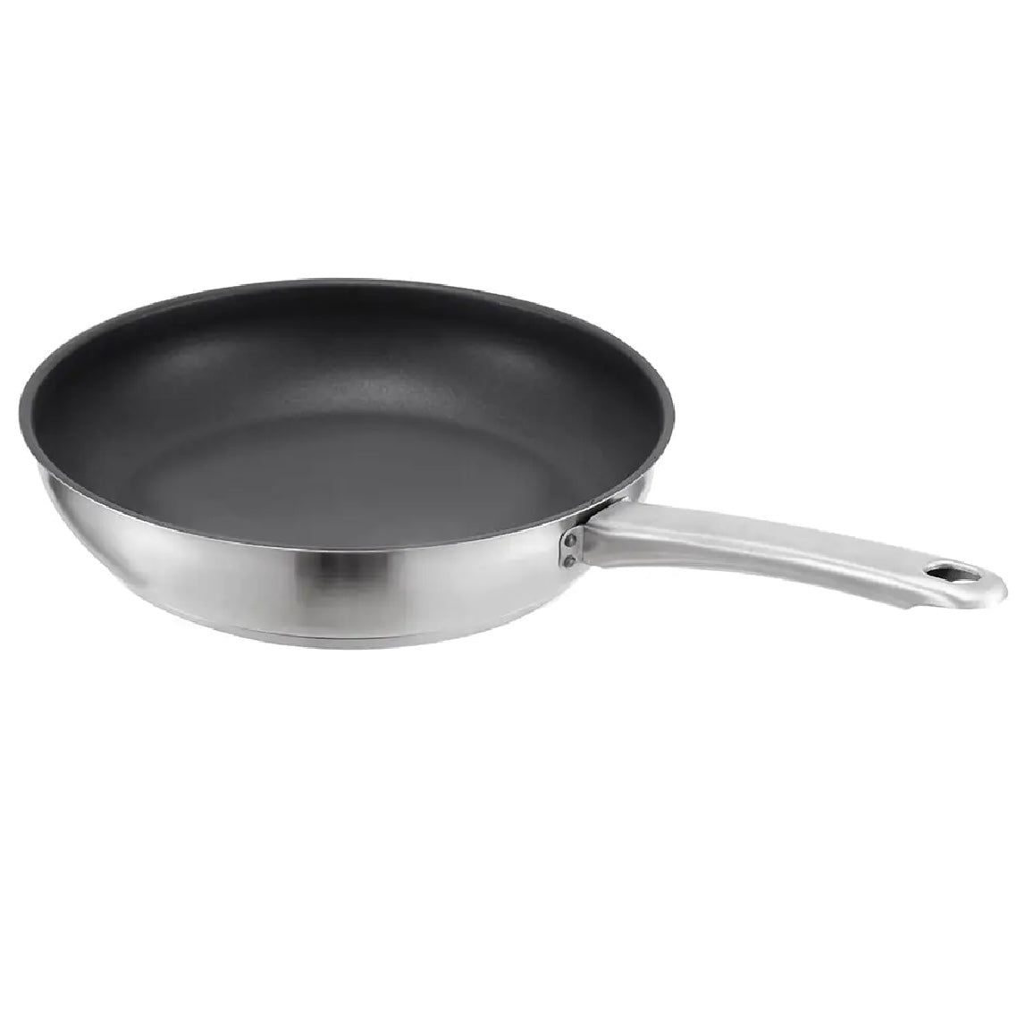 Schäfer Granit Dyb Stegepande Sølv 28 cm - Radiant Silver
