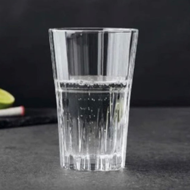 Høj Drikkeglassæt 4 stk. 345 ml - Pasabahce Crystallin Sword
