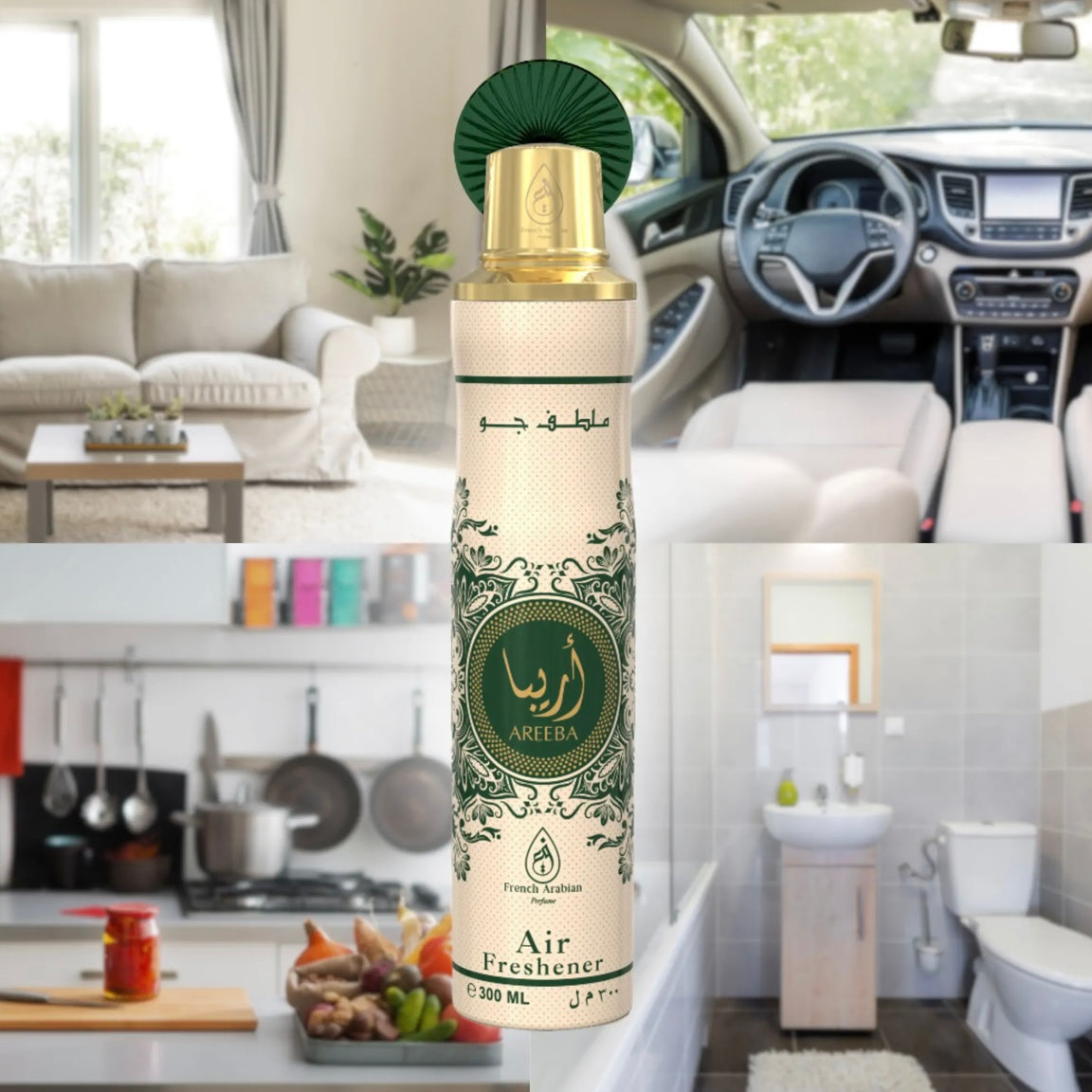 Luftfrisker Areeba 300 ml. - French Arabian Perfumes