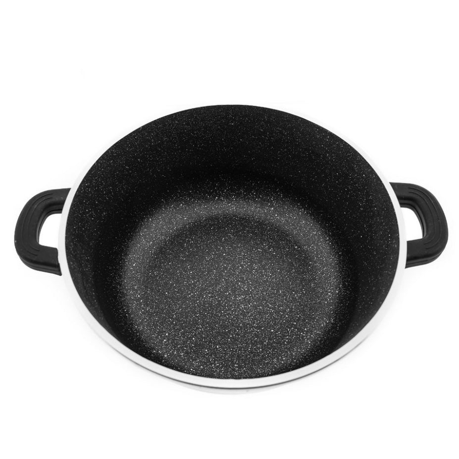 Grå Non-Stick Gryde 36 cm 12,7 L - Almina