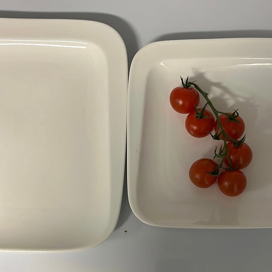 Almina Serveringsfadsæt 2 stk. - Kvadratisk
