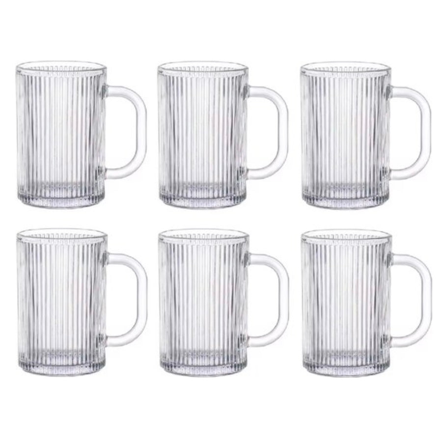 Glaskrussæt 6 stk. 350 ml - Weissberg Riffle