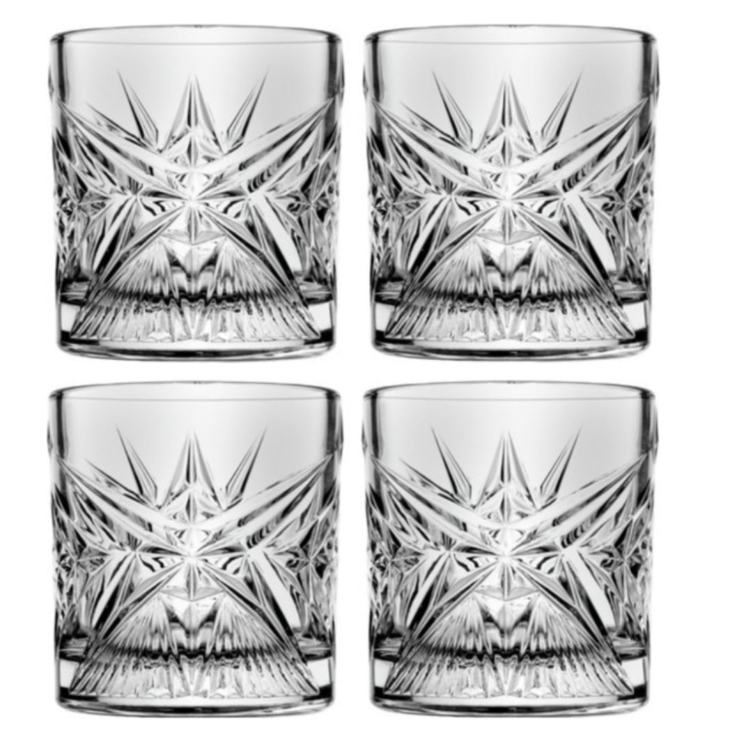 Drikkeglassæt 4 stk. 350 ml - Pasabahce Crystallin Cielo