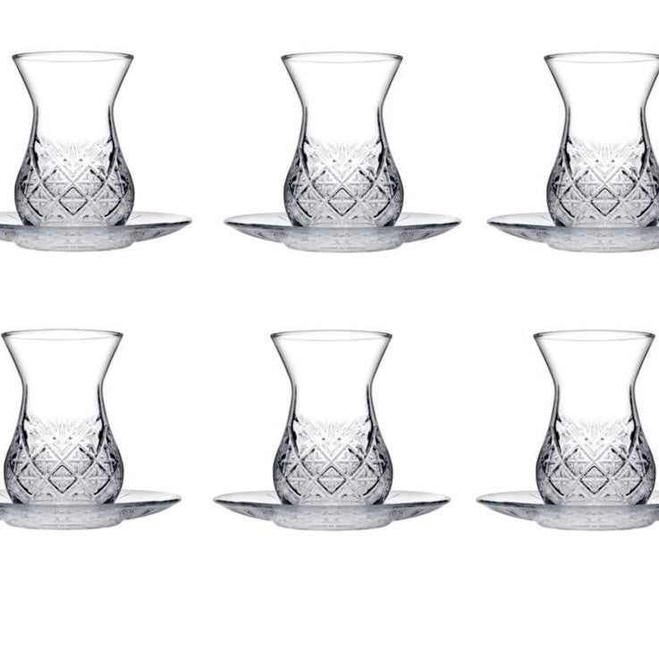 Teglassæt 12 Dele 155 ml. - Pasabahce Timeless