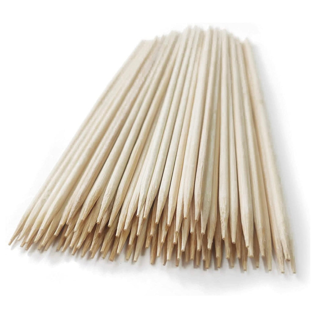 Grillspyd i Træ 40 cm - 48 stk